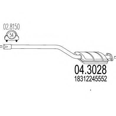 MTS 043028 Каталізатор