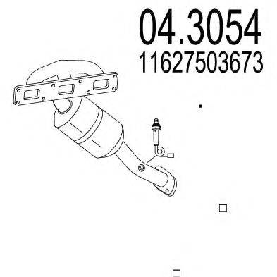 MTS 043054 Каталізатор