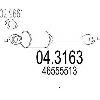 MTS 043163 Каталізатор