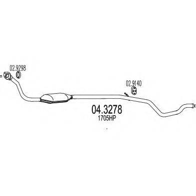 MTS 043278 Каталізатор