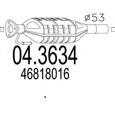 MTS 043634 Каталізатор