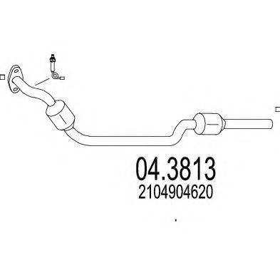 MTS 043813 Каталізатор