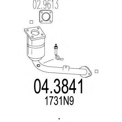 MTS 043841 Каталізатор