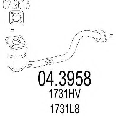 MTS 043958 Каталізатор