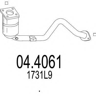 MTS 044061 Каталізатор