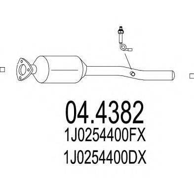 MTS 044382 Каталізатор