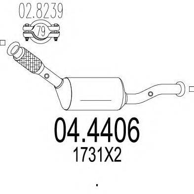 MTS 044406 Каталізатор