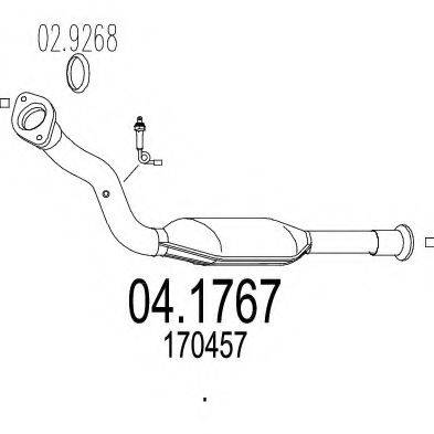 MTS 041767 Каталізатор