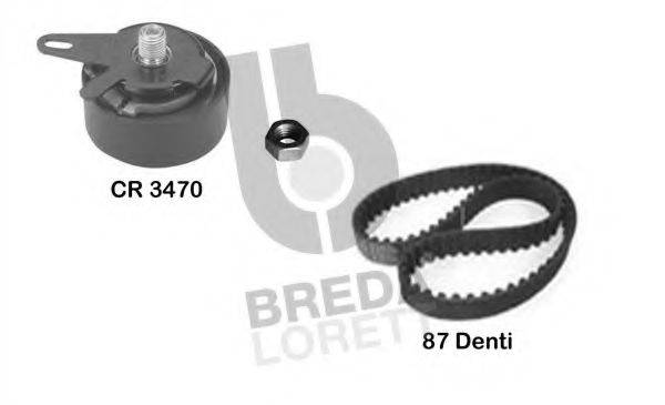 BREDA LORETT KCD0617 Комплект ременя ГРМ