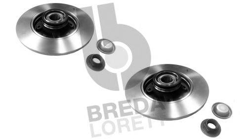 BREDA LORETT DFM0009 гальмівний диск