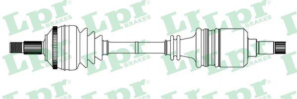 LPR DS16167 Приводний вал