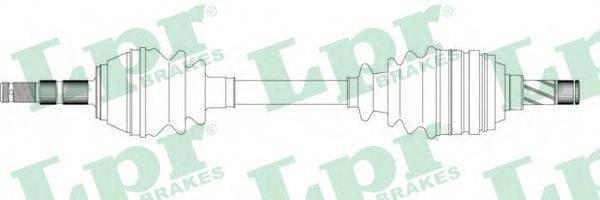 LPR DS37020 Приводний вал