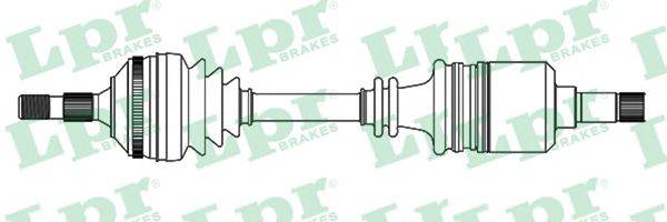 LPR DS52278 Приводний вал