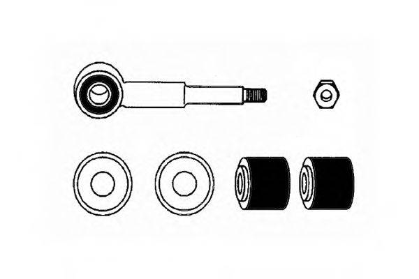 OCAP 0181602K Ремкомплект, сполучна тяга стабілізатора
