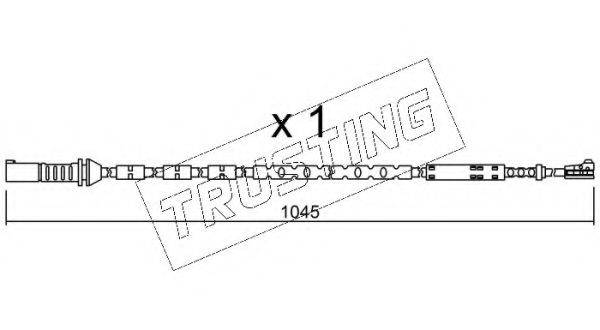 TRUSTING SU279 Сигналізатор, знос гальмівних колодок