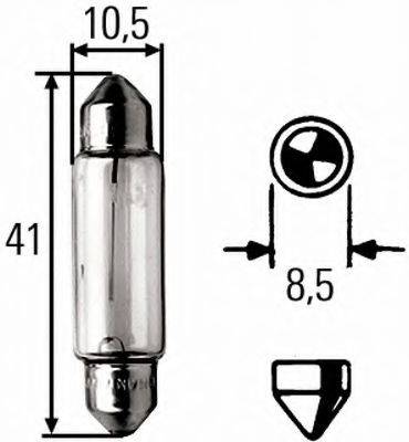 HELLA 8GM002091131 Лампа розжарювання, ліхтар покажчика повороту; Лампа розжарювання, ліхтар сигналу гальмування; Лампа розжарювання, задній гаражний вогонь; Лампа розжарювання, освітлення салону; Лампа розжарювання; Лампа розжарювання, ліхтар покажчика повороту; Лампа розжарювання, ліхтар сигналу гальмування; Лампа розжарювання, задній гарабітний вогонь