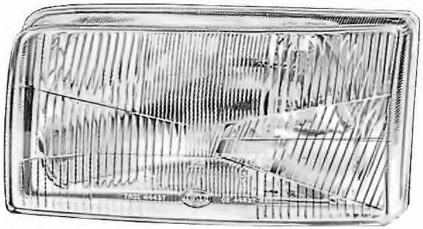 HELLA 1AJ136501021 Вставка фари, основна фара