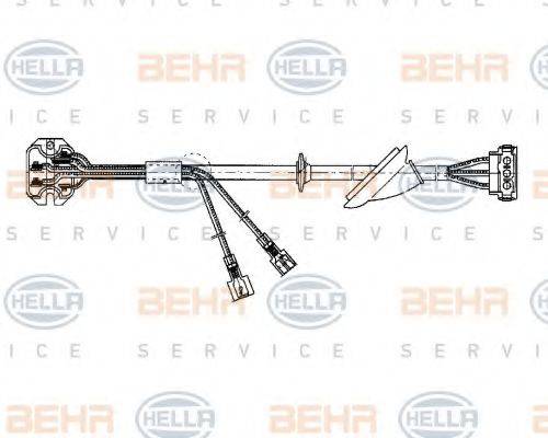 HELLA 5HL351321081 Регулятор, вентилятор салону