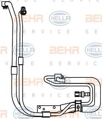 HELLA 9GS351337651 Трубопровід високого тиску, кондиціонер