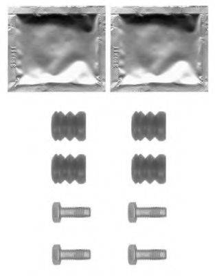 HELLA 8DZ355201581 комплект приладдя, гальмівний супорт