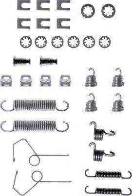 HELLA 8DZ355200181 Комплектуючі, гальмівна колодка