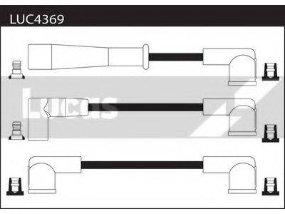 LUCAS ELECTRICAL LUC4369 Комплект дротів запалювання