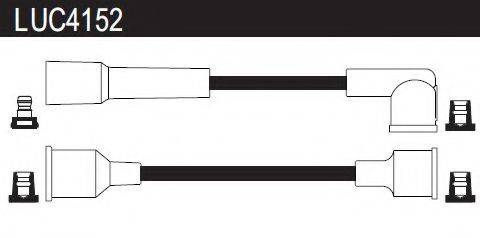LUCAS ELECTRICAL LUC4152 Комплект дротів запалювання
