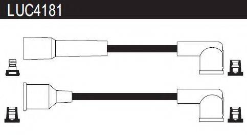 LUCAS ELECTRICAL LUC4181 Комплект дротів запалювання