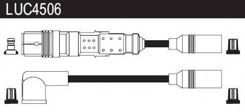 LUCAS ELECTRICAL LUC4506 Комплект дротів запалювання