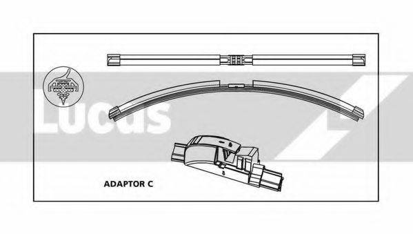 LUCAS ELECTRICAL LLWFB21C Щітка склоочисника