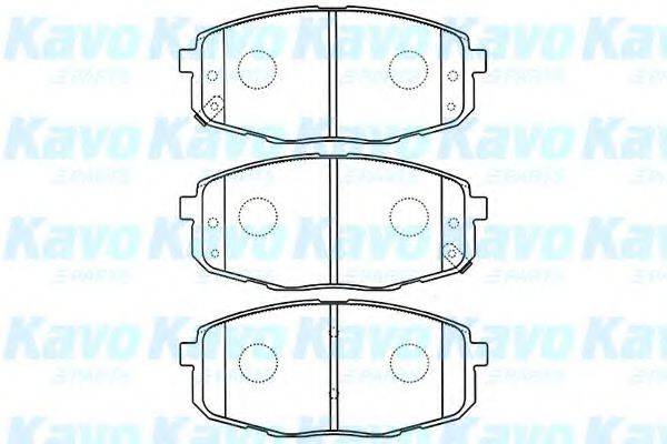 KAVO PARTS BP4013 Комплект гальмівних колодок, дискове гальмо