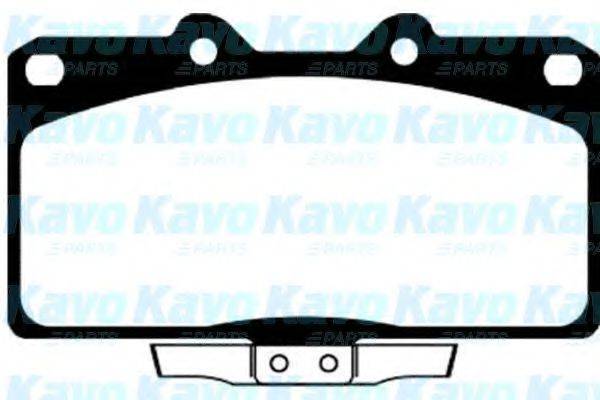 KAVO PARTS BP5517 Комплект гальмівних колодок, дискове гальмо