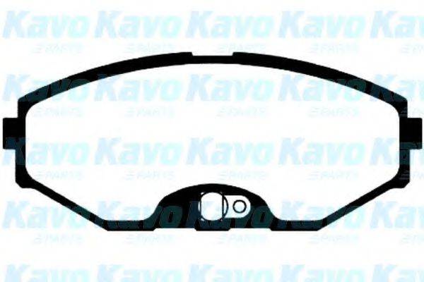 KAVO PARTS BP6562 Комплект гальмівних колодок, дискове гальмо