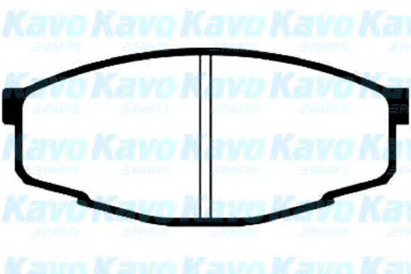 KAVO PARTS BP9006 Комплект гальмівних колодок, дискове гальмо