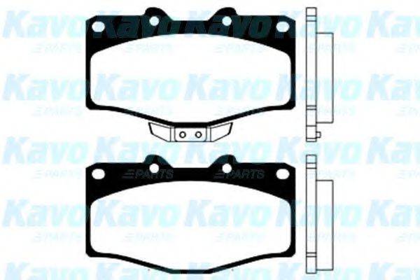 KAVO PARTS BP9018 Комплект гальмівних колодок, дискове гальмо