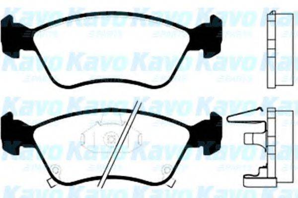 KAVO PARTS BP9037 Комплект гальмівних колодок, дискове гальмо