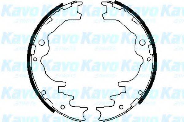 KAVO PARTS BS5411 Комплект гальмівних колодок