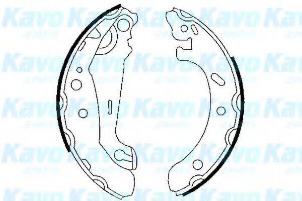 KAVO PARTS BS5416 Комплект гальмівних колодок