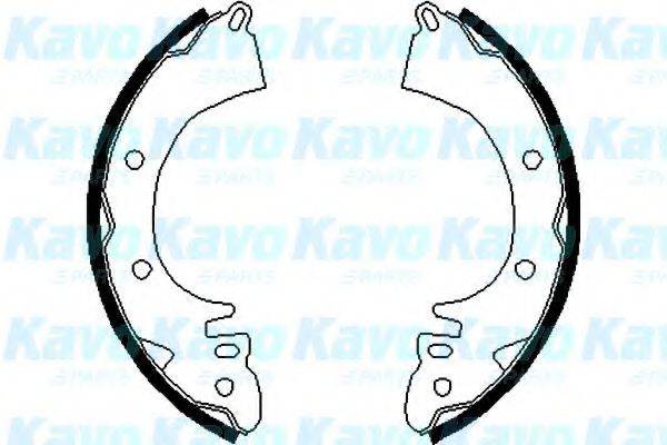 KAVO PARTS BS6401 Комплект гальмівних колодок