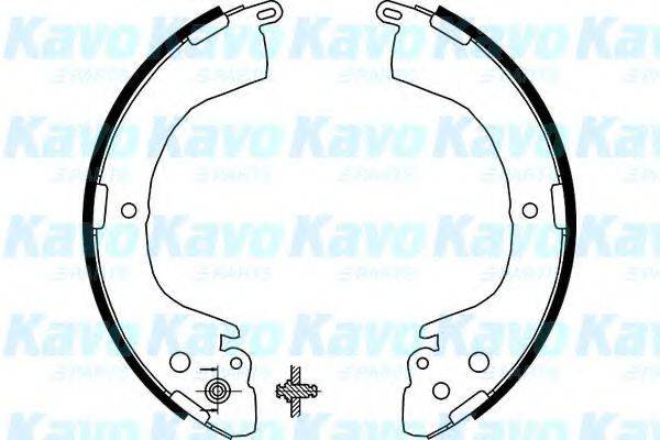 KAVO PARTS BS6411 Комплект гальмівних колодок