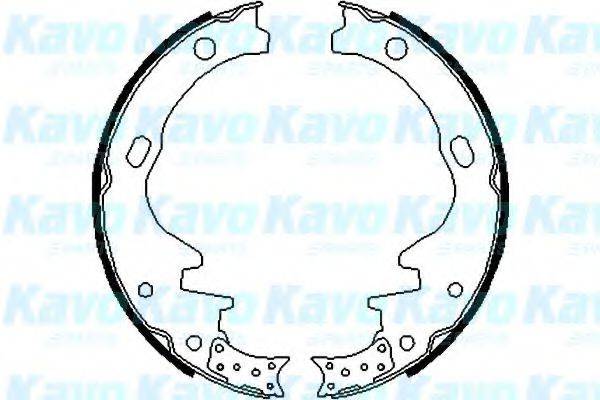 KAVO PARTS BS7407 Комплект гальмівних колодок