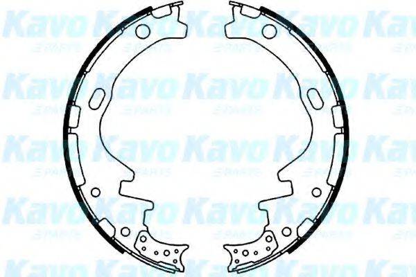 KAVO PARTS BS7422 Комплект гальмівних колодок