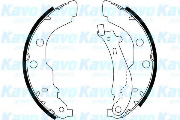 KAVO PARTS BS7424 Комплект гальмівних колодок