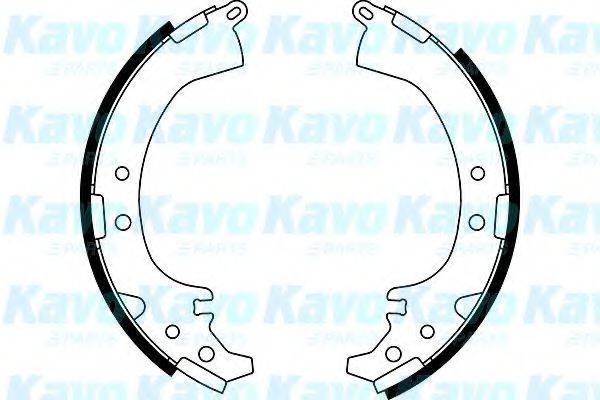 KAVO PARTS BS9931 Комплект гальмівних колодок