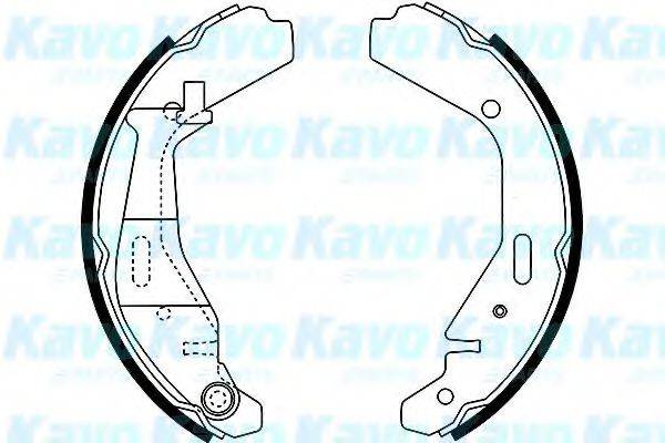 KAVO PARTS BS8926 Комплект гальмівних колодок