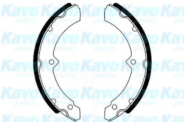 KAVO PARTS BS9935 Комплект гальмівних колодок