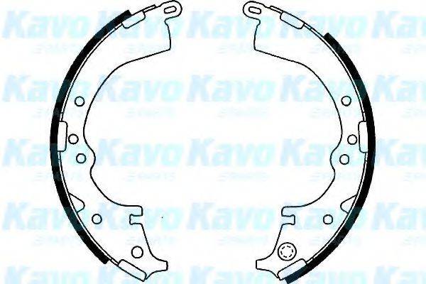 KAVO PARTS BS9936 Комплект гальмівних колодок