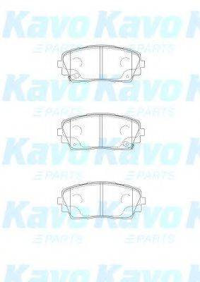 KAVO PARTS BP3045 Комплект гальмівних колодок, дискове гальмо