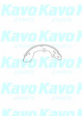 KAVO PARTS BS8934 Комплект гальмівних колодок