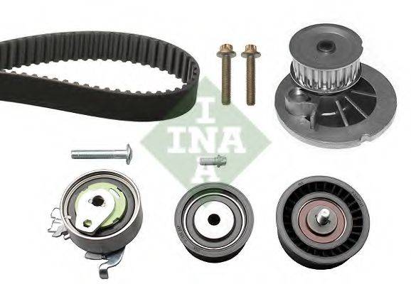 INA 530044330 Водяний насос + комплект зубчастого ременя